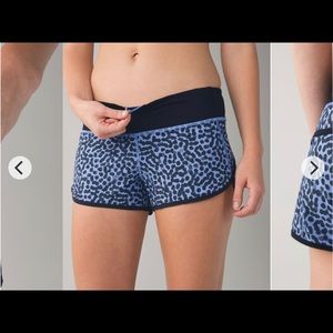 Lululemon speed shorts 2.5inch size 4